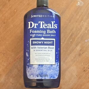 Dr. Teal's Foaming Bath Bubble Bath with Epsom Salt - Snowy Night 34 fl oz